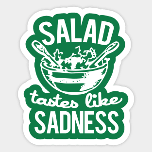 Salad is Sad Sticker